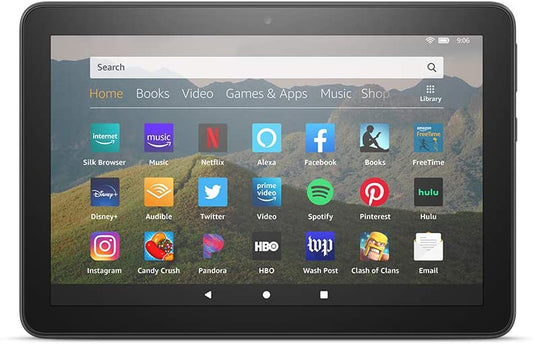 Tablet Amazon Fire HD 8 Alexa Smart Home Saudi Arabia Jeddah SaudiTik.com تابلت امازون 8 اليكسا السعودية جدة المنزل الذكي