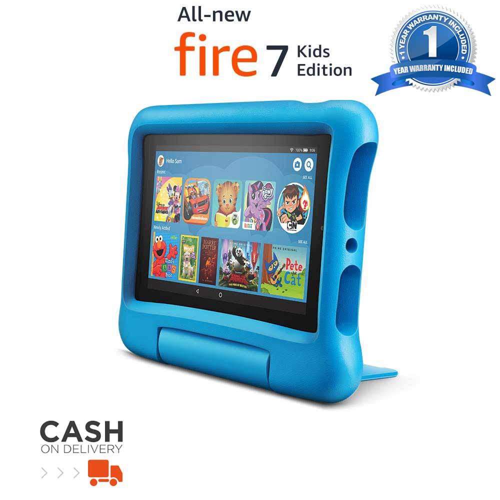 Tablet Amazon Fire 7 Kids Edition 16GB Smart Home Saudi Arabia Jeddah تابلت امازون فاير 7 اصدار خاص للأطفال السعودية جدة