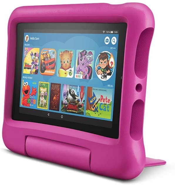 Tablet Amazon Fire 7 Kids Edition 16GB Smart Home Saudi Arabia Jeddah تابلت امازون فاير 7 اصدار خاص للأطفال السعودية جدة