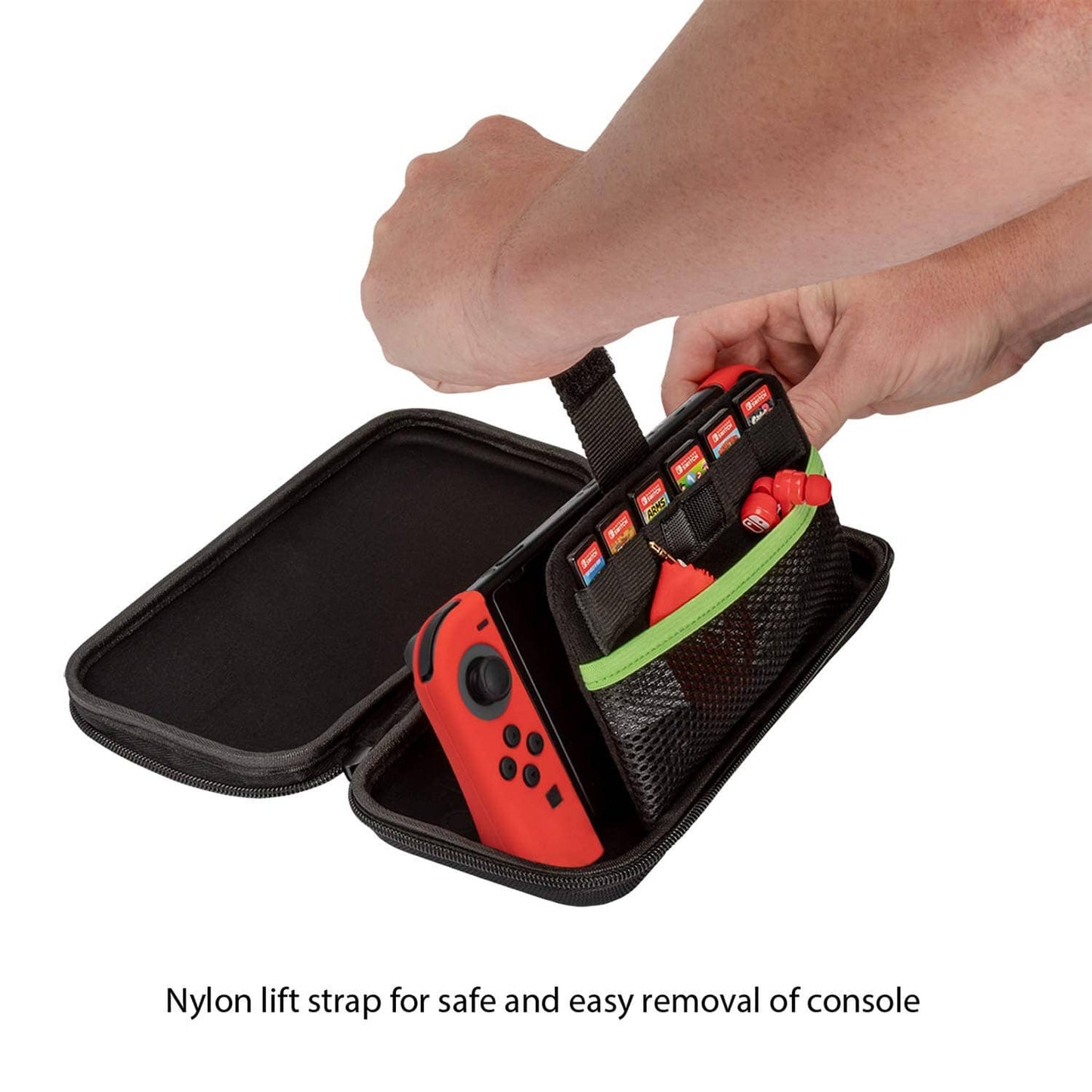 Nintendo Switch Mario Brothers Luigi Premium Travel Case Saudi Arabia Jeddah نينتندو سويتش غطاء لويجي جدة السعودية
