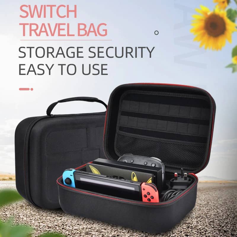 Nintendo Switch Protective Carrying Case Kit Saudi Arabia Jeddah نينتندو سويتش حقيبة تخزين جدة السعودية