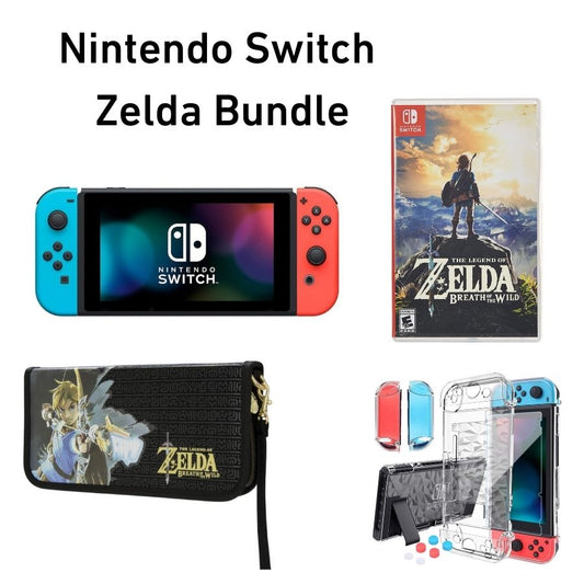 Nintendo Switch Zelda Bundle 5 pieces Saudi Arabia Jeddah نينتندو سويتش اصدار زلدا 5 قطع جدة السعودية