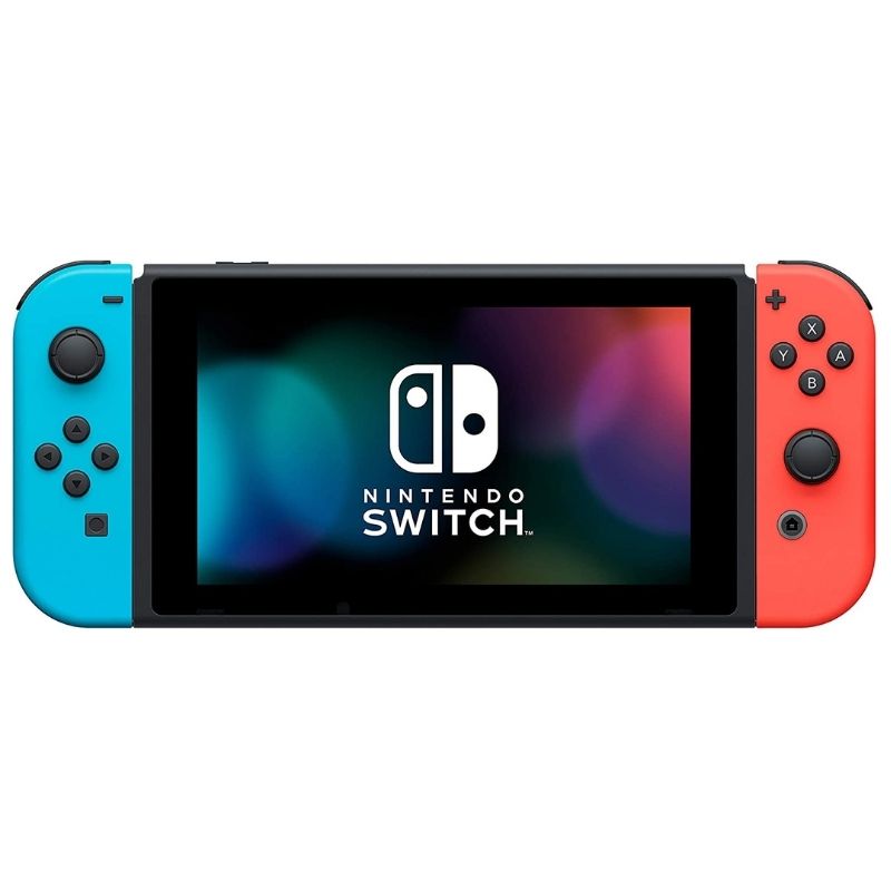 Nintendo Switch Neon Blue & Red Joy‑Con Saudi Arabia Jeddah نينتندو سويتش يدين ازرق و احمر جدة السعودية